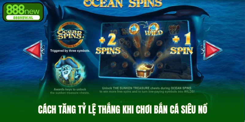 Cách tăng tỷ lệ thắng khi chơi bắn cá siêu nổ